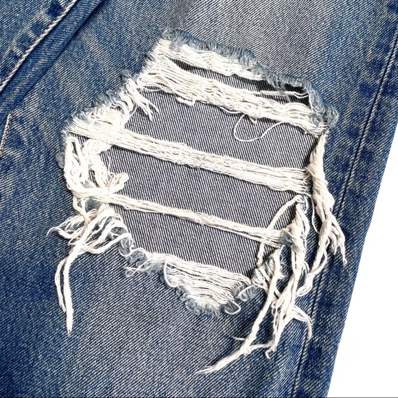 Moussy Distressed Denim Jeans - Picture 7 of 10